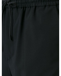 Мужские черные шерстяные спортивные штаны от Juun.J