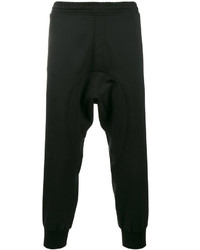 Мужские черные шерстяные спортивные штаны от Neil Barrett