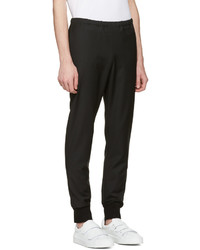 Мужские черные шерстяные спортивные штаны от Paul Smith