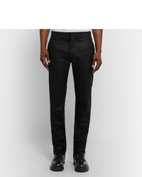 Мужские черные шерстяные спортивные штаны от Maison Margiela