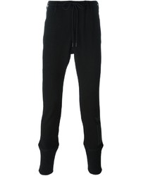 Мужские черные шерстяные спортивные штаны от Y-3
