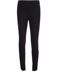 Черные шерстяные узкие брюки от Giambattista Valli