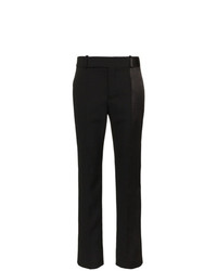 Черные шерстяные узкие брюки от Haider Ackermann