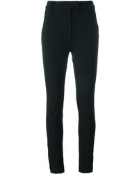 Черные шерстяные узкие брюки от Plein Sud Jeans