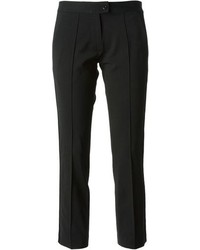 Черные шерстяные узкие брюки от Vanessa Bruno