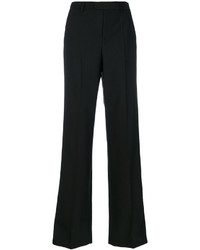 Черные шерстяные широкие брюки от RED Valentino
