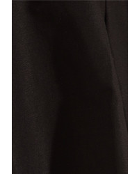 Черные шерстяные широкие брюки от Isabel Marant