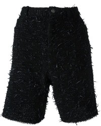 Женские черные шерстяные шорты от A.F.Vandevorst