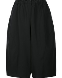Женские черные шерстяные шорты от Comme des Garcons