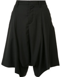 Женские черные шерстяные шорты от R 13