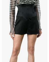 Женские черные шерстяные шорты от Esteban Cortazar