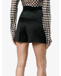 Женские черные шерстяные шорты от Esteban Cortazar