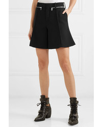 Женские черные шерстяные шорты от Chloé