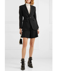 Женские черные шерстяные шорты от Chloé