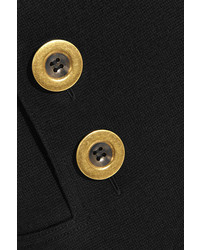 Черные шерстяные штаны-комбинезон от Chloé