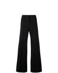 Черные широкие брюки от Alberto Biani