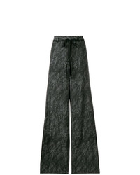 Черные широкие брюки от Ann Demeulemeester