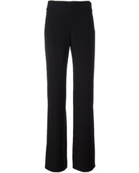 Черные широкие брюки от Armani Collezioni