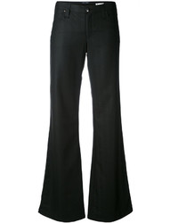 Черные широкие брюки от Armani Jeans