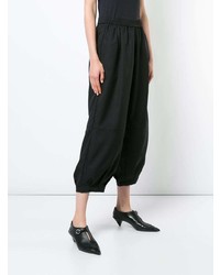 Черные широкие брюки от The Celect