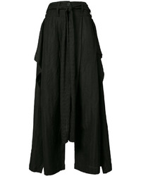 Черные широкие брюки от Barbara I Gongini