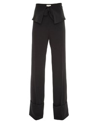 Черные широкие брюки от Framed