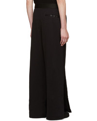 Черные широкие брюки от Y-3