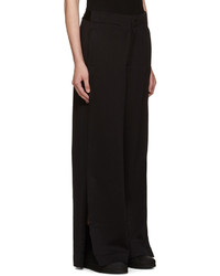 Черные широкие брюки от Y-3