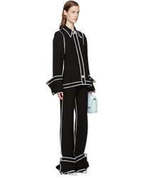 Черные широкие брюки от J.W.Anderson