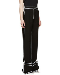 Черные широкие брюки от J.W.Anderson