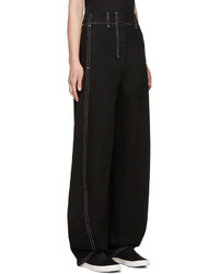 Черные широкие брюки от Lemaire