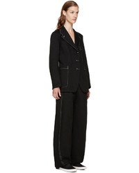 Черные широкие брюки от Lemaire