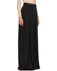 Черные широкие брюки от Lanvin