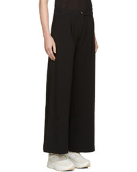 Черные широкие брюки от Edit