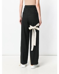 Черные широкие брюки от Seen