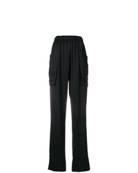 Черные широкие брюки от Cédric Charlier