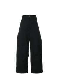 Черные широкие брюки от Chloé