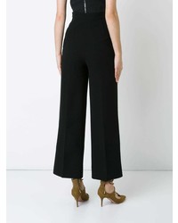 Черные широкие брюки от Roland Mouret