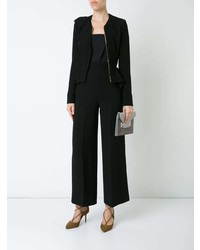 Черные широкие брюки от Roland Mouret