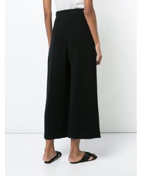 Черные широкие брюки от Rosetta Getty