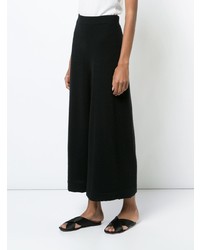 Черные широкие брюки от Rosetta Getty