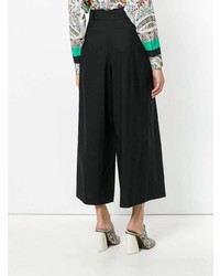 Черные широкие брюки от Etro