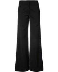 Черные широкие брюки от Derek Lam