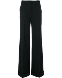 Черные широкие брюки от Dolce & Gabbana