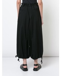 Черные широкие брюки от Y's