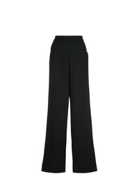 Черные широкие брюки от Edward Achour Paris