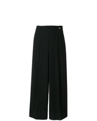 Черные широкие брюки от Elisabetta Franchi