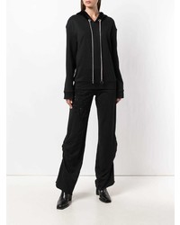 Черные широкие брюки от Almaz