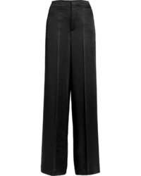 Черные широкие брюки от Etro