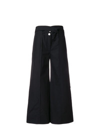 Черные широкие брюки от Eudon Choi